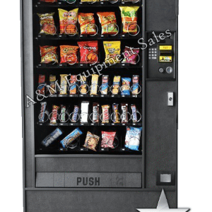 Automatic Products 123 Snack Machine – Silver Star