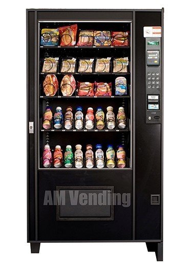 Refurbished AMS 39 Bottle & Food Combo Vending Machine for Sale