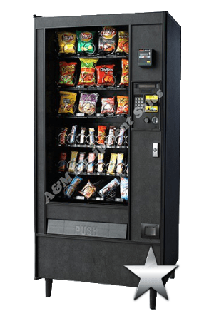 Automatic Products 122 Snack Machine – Silver Star